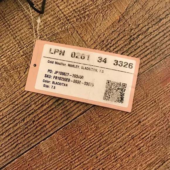 Just fab cold weather lace up boots with faux fur Marley - 7.5 - Picture 7 of 10